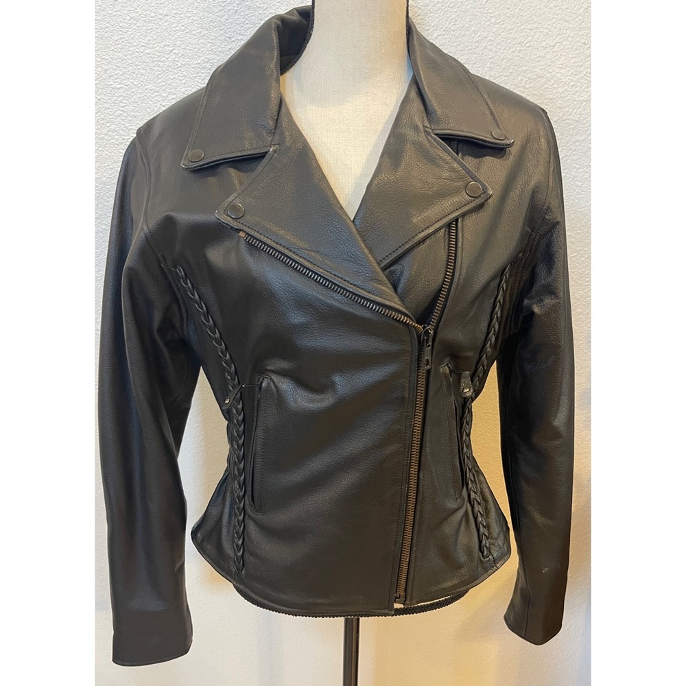 UNIK Leather Jacket Size Medium